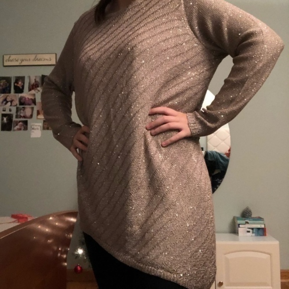 APT. 9 Sparkly Top Size Ox